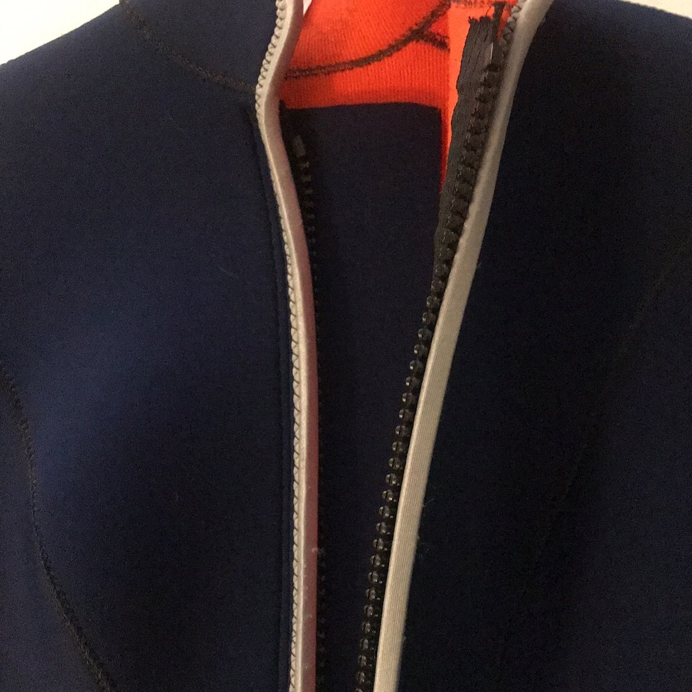 Henderson Scuba Diving Snorkeling Long Sleeve Wet Suit Blue Pink Stripes… - Picture 7 of 16